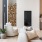 Fireplace area